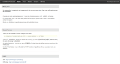 Desktop Screenshot of coinminerpool.com
