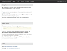 Tablet Screenshot of coinminerpool.com